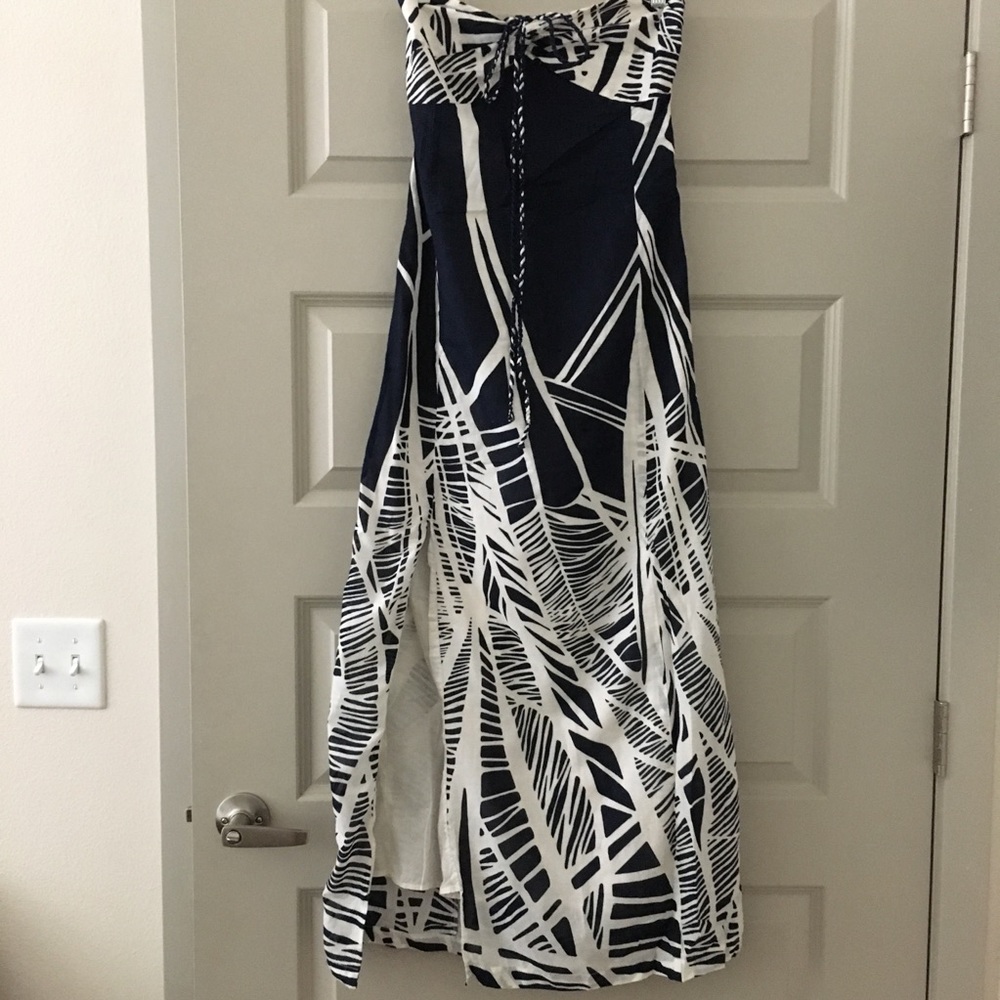 LOFT Banana Print Maxi